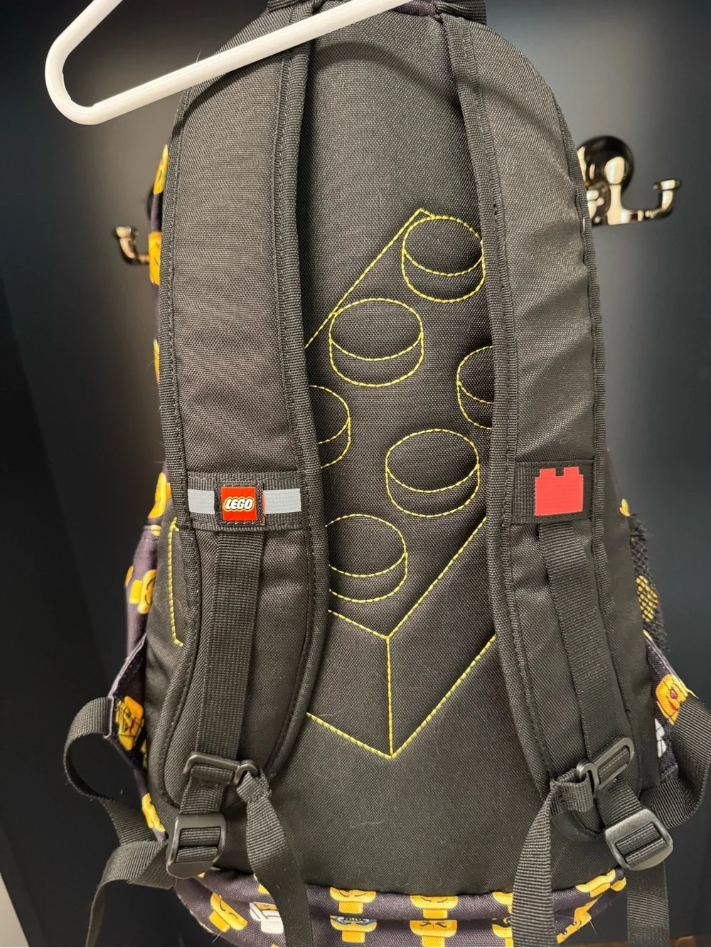 Lego minifigure Backpack and Lunchbox